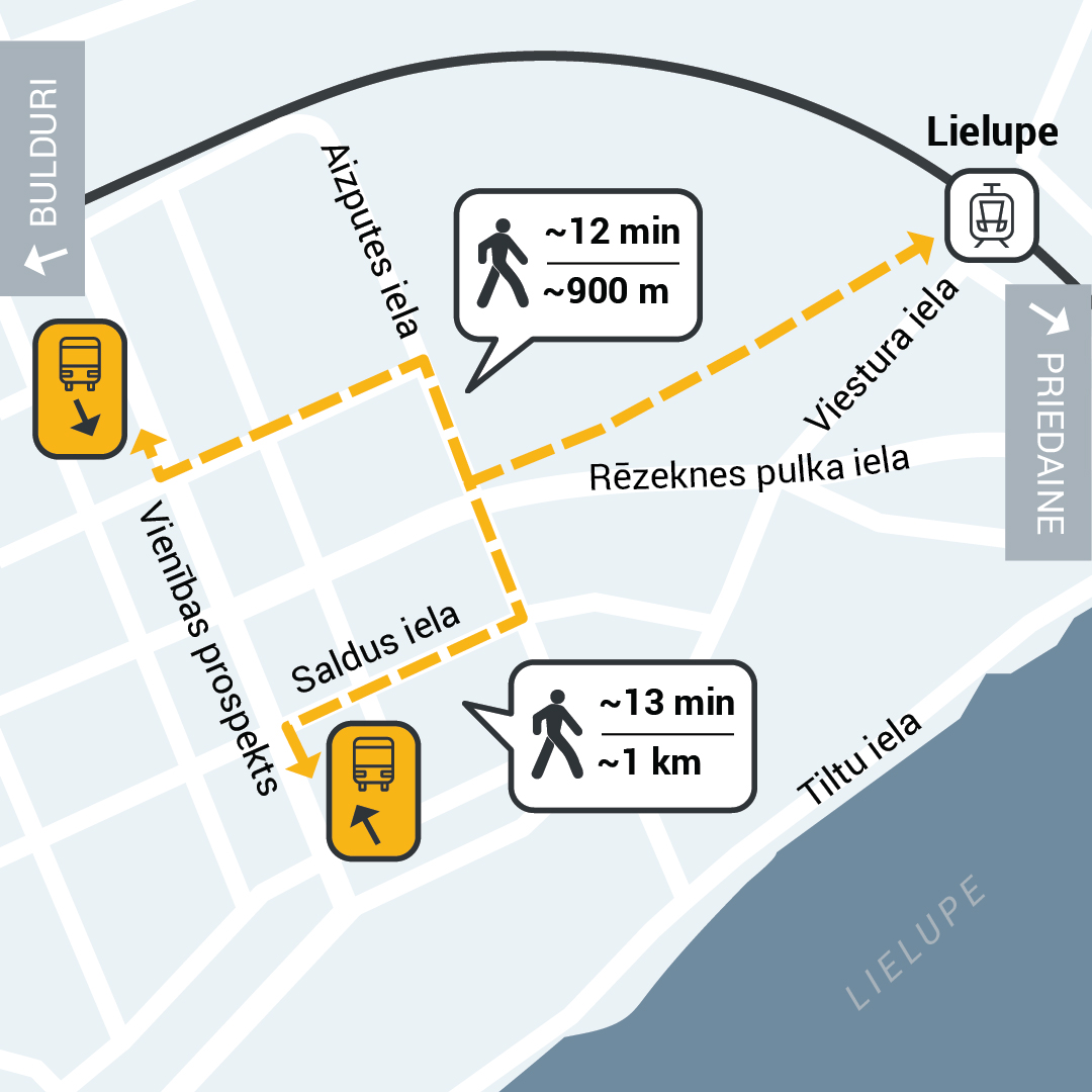 Attēls ar pieturvietas ilustrāciju